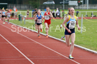 Girls under-15s 1500 metres, 2019 North Eastern Track and Field Champs., Middlesbrough. Photo:  David T. Hewitson/Sports for All Pics
